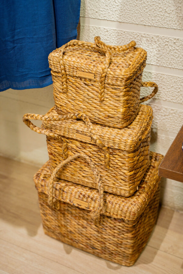 Water Reed Storage Basket Box - Image 4