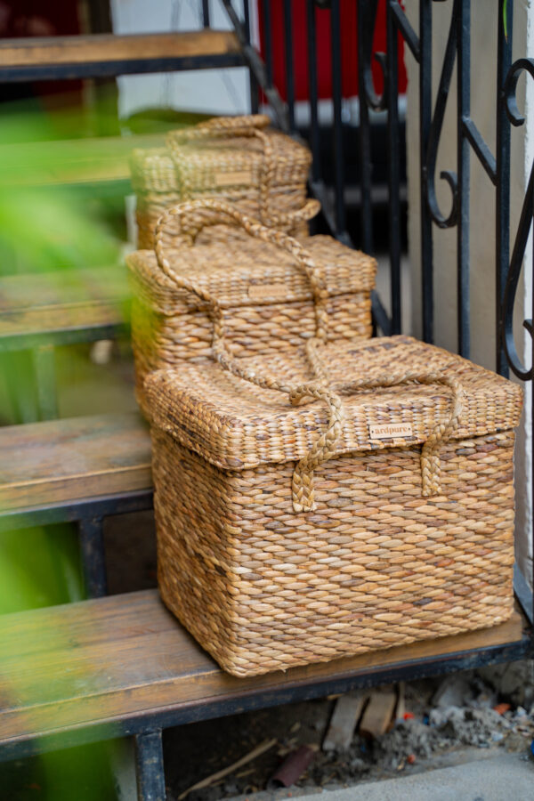 Water Reed Storage Basket Box - Image 5