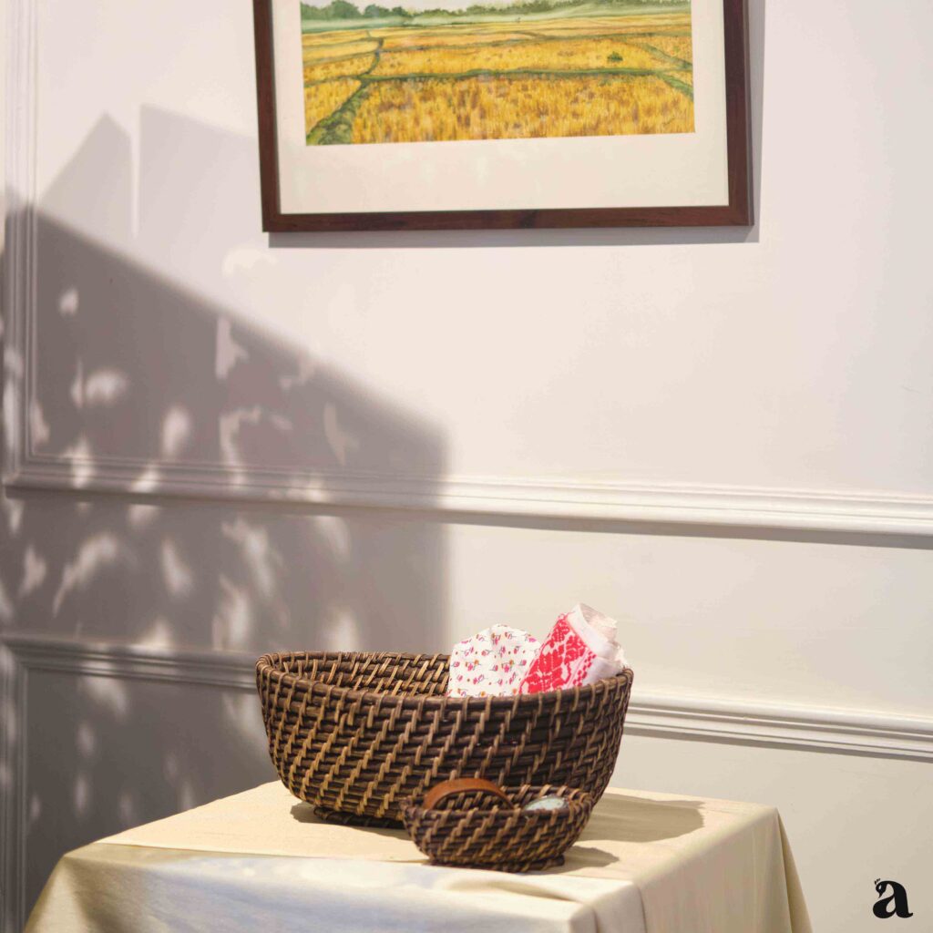 KAPISH - Vintage Woven Cane Bowl - Ardpure image 1