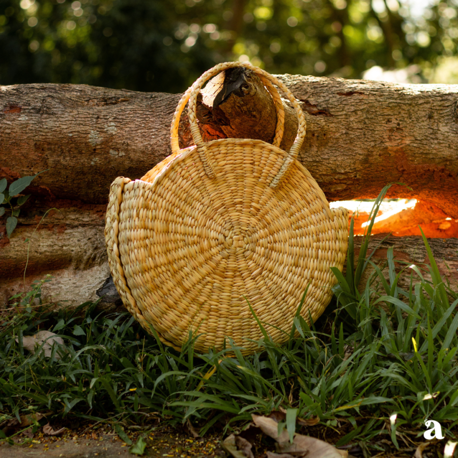 Atiya - Kauna Grass Handbag / Water reed Handbag